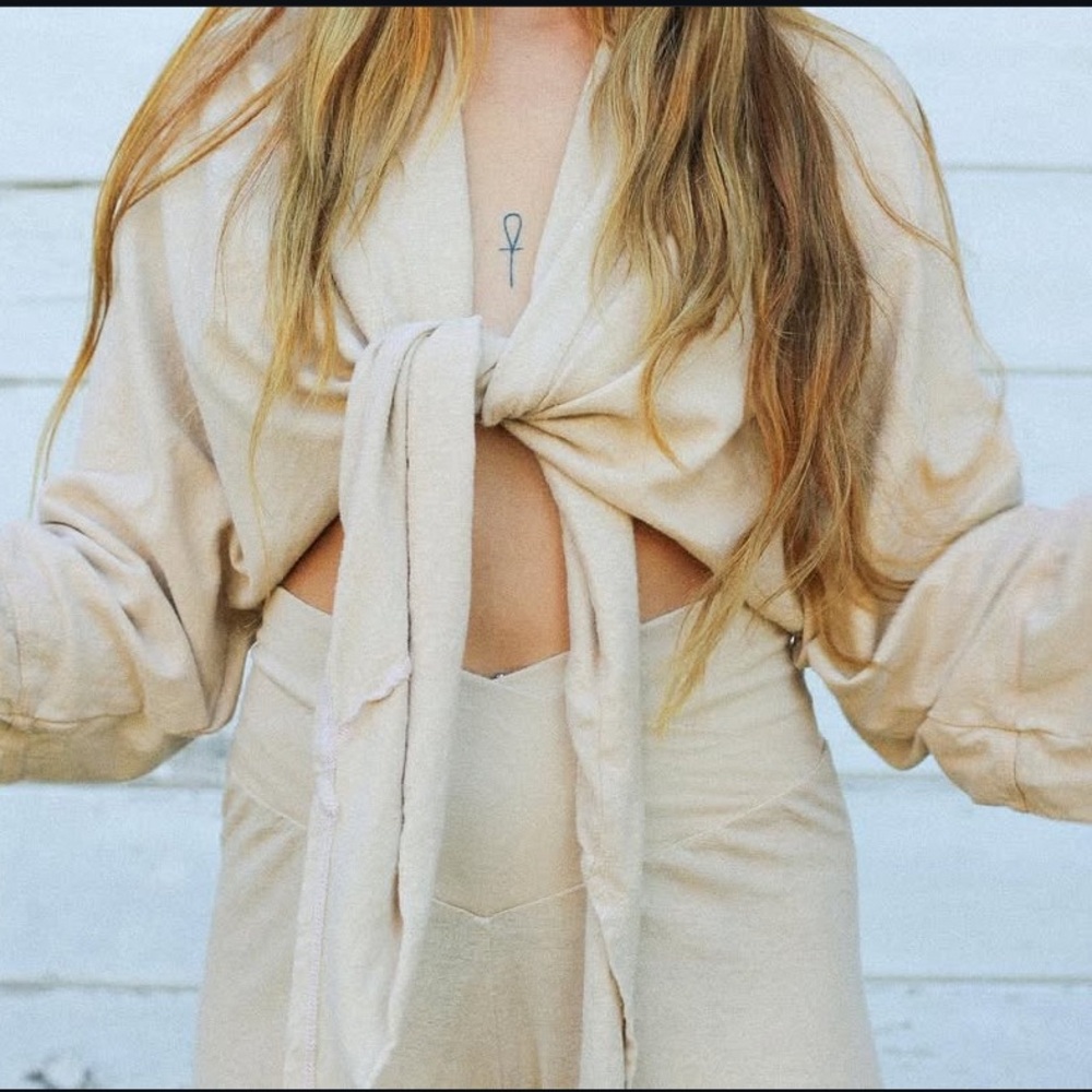 ISO Sparrow Co Kimono Wrap Top